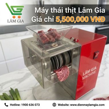 Máy Thái Thịt DQ90 Lâm Gia