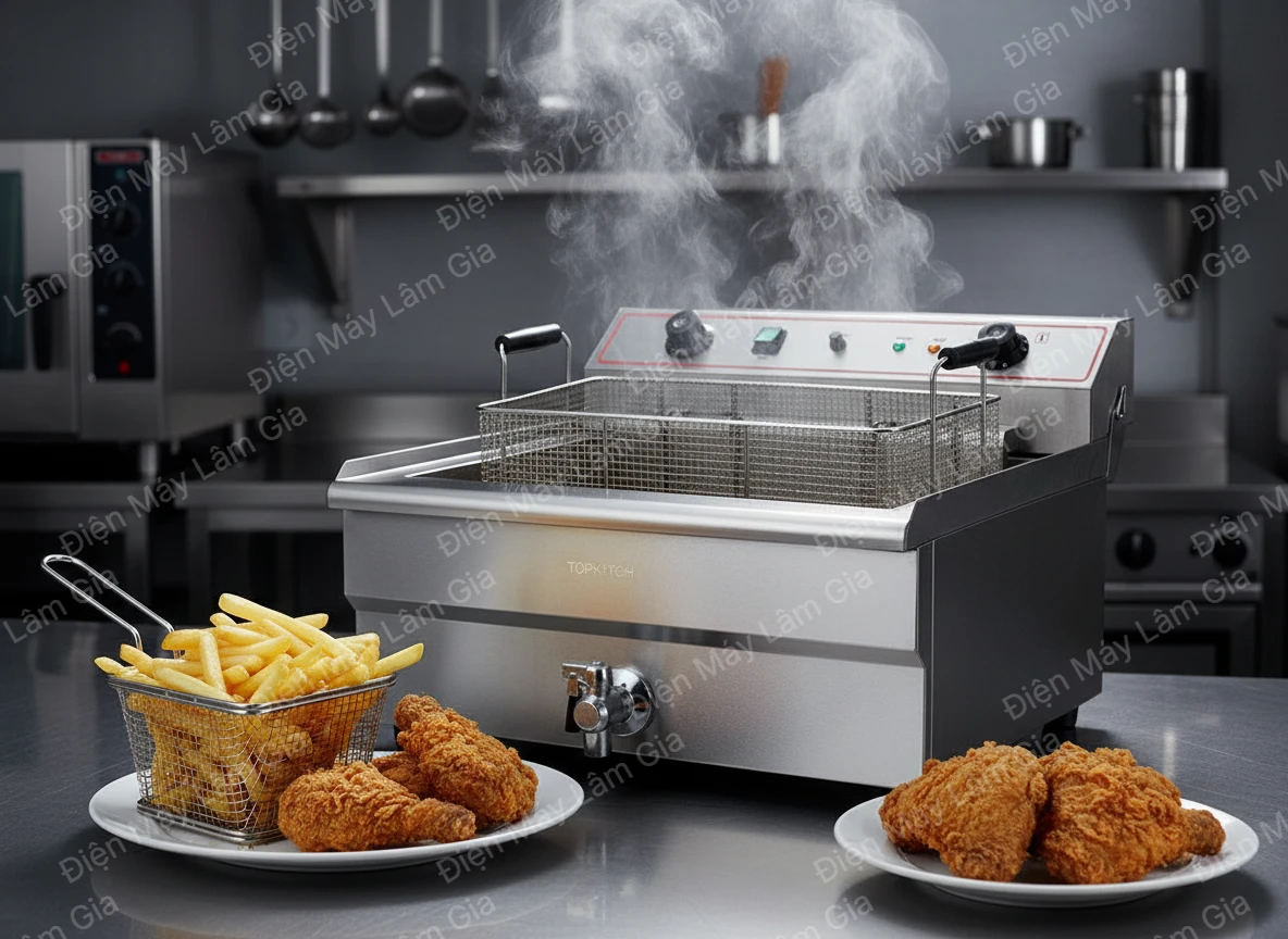 Bếp chiên nhúng cao cấp 20 lít