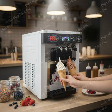 Máy làm kem tươi G22 Goodfor Lâm Gia 1800W