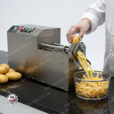 Máy thái rau củ tự động con chì 90 Lâm Gia