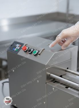 Máy thái rau củ tự động con chì 90 Lâm Gia