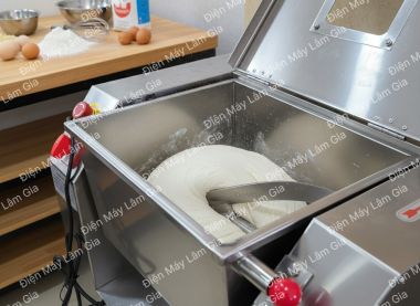 Máy Trộn Đa Năng 25L (2.2KW) – Giải Pháp Trộn Thực Phẩm, Bột Dẻo Siêu Tốc 25kg/Phút