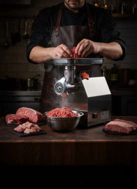 Máy Xay Nhồi Thịt 900W Inox